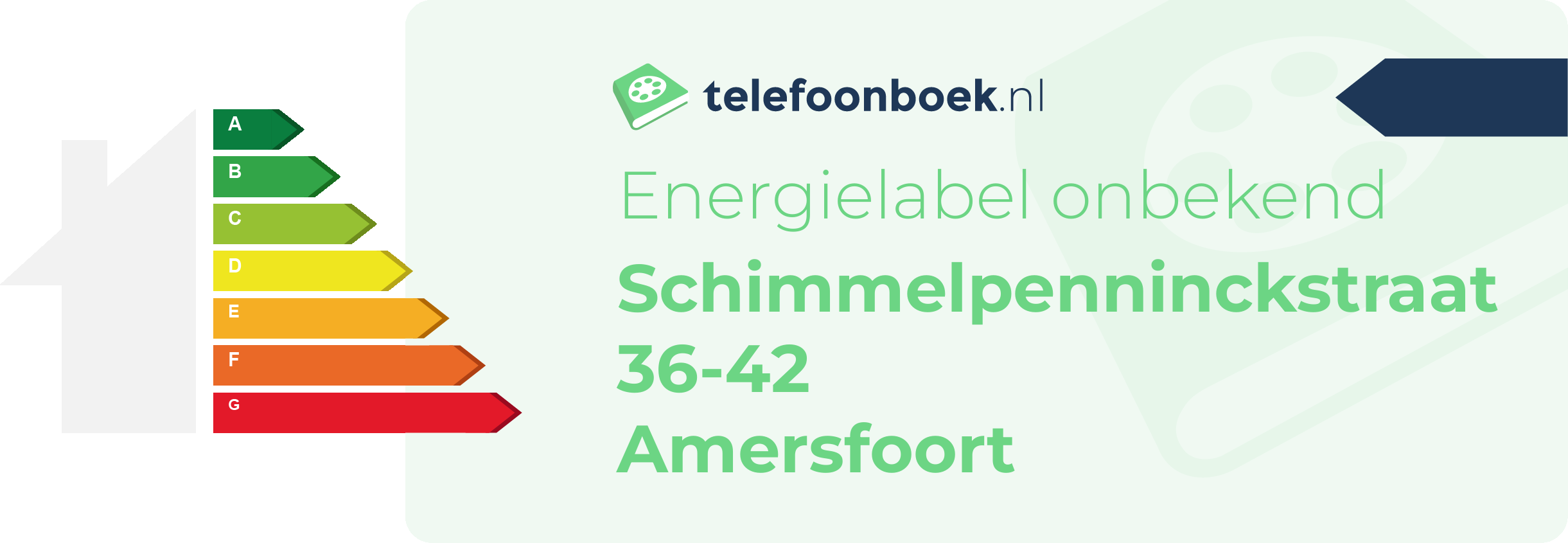 Energielabel Schimmelpenninckstraat 36-42 Amersfoort