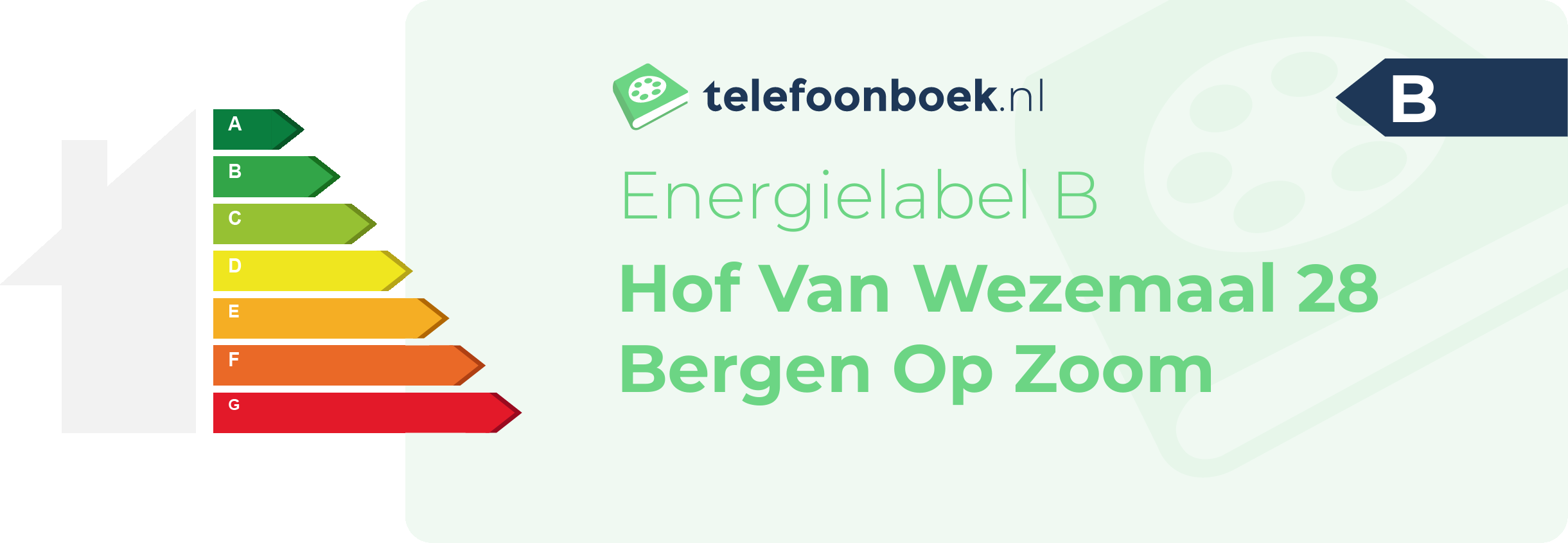 Energielabel Hof Van Wezemaal 28 Bergen Op Zoom