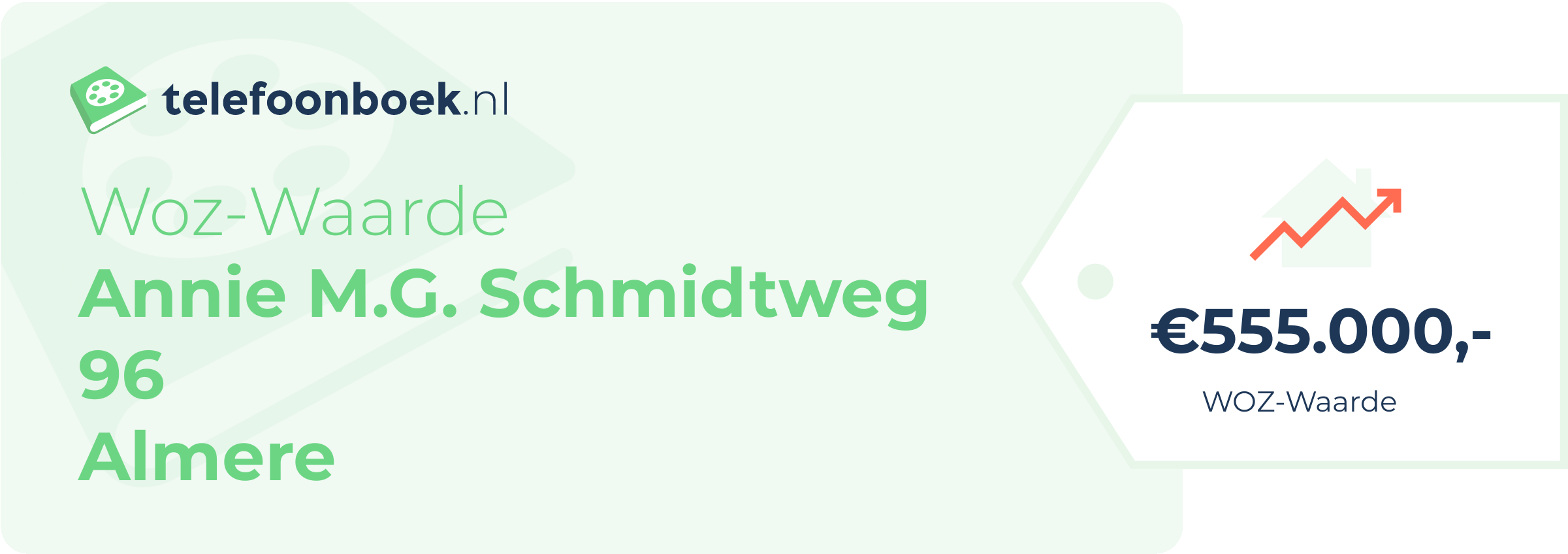WOZ-waarde Annie M.G. Schmidtweg 96 Almere