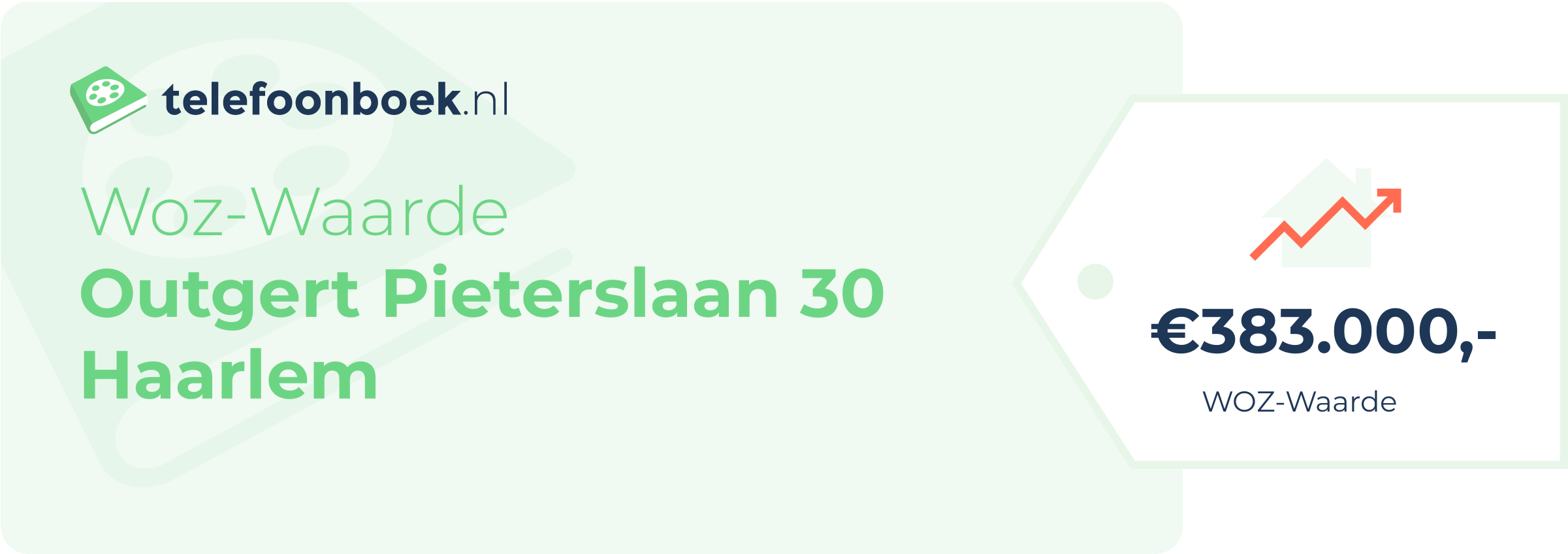 WOZ-waarde Outgert Pieterslaan 30 Haarlem