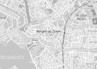 Kaartweergave van Ziekenhuizen in Bergen op zoom