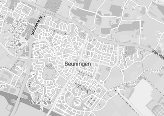 Kaartweergave van Websites in Beuningen gelderland