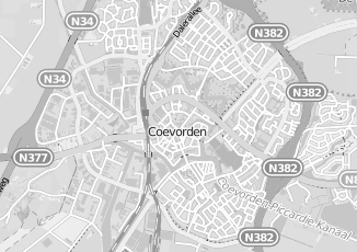 Kaartweergave van Trimsalon in Coevorden
