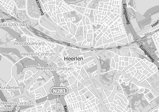 Kaartweergave van Gemeente in Heerlen