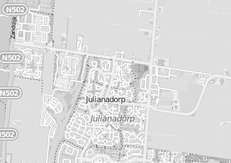 Kaartweergave van Apotheek in Julianadorp