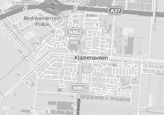 Kaartweergave van Fietsenwinkel in Klazienaveen