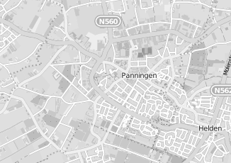 Kaartweergave van Rabobank in Panningen