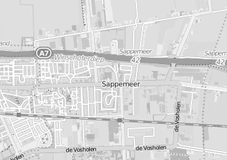 Kaartweergave van Bouwmarkt in Sappemeer