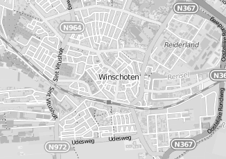 Kaartweergave van Werplein winschoten in Winschoten