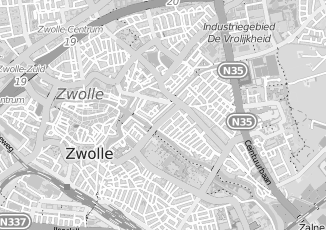 Kaartweergave van De beveiliger in Zwolle